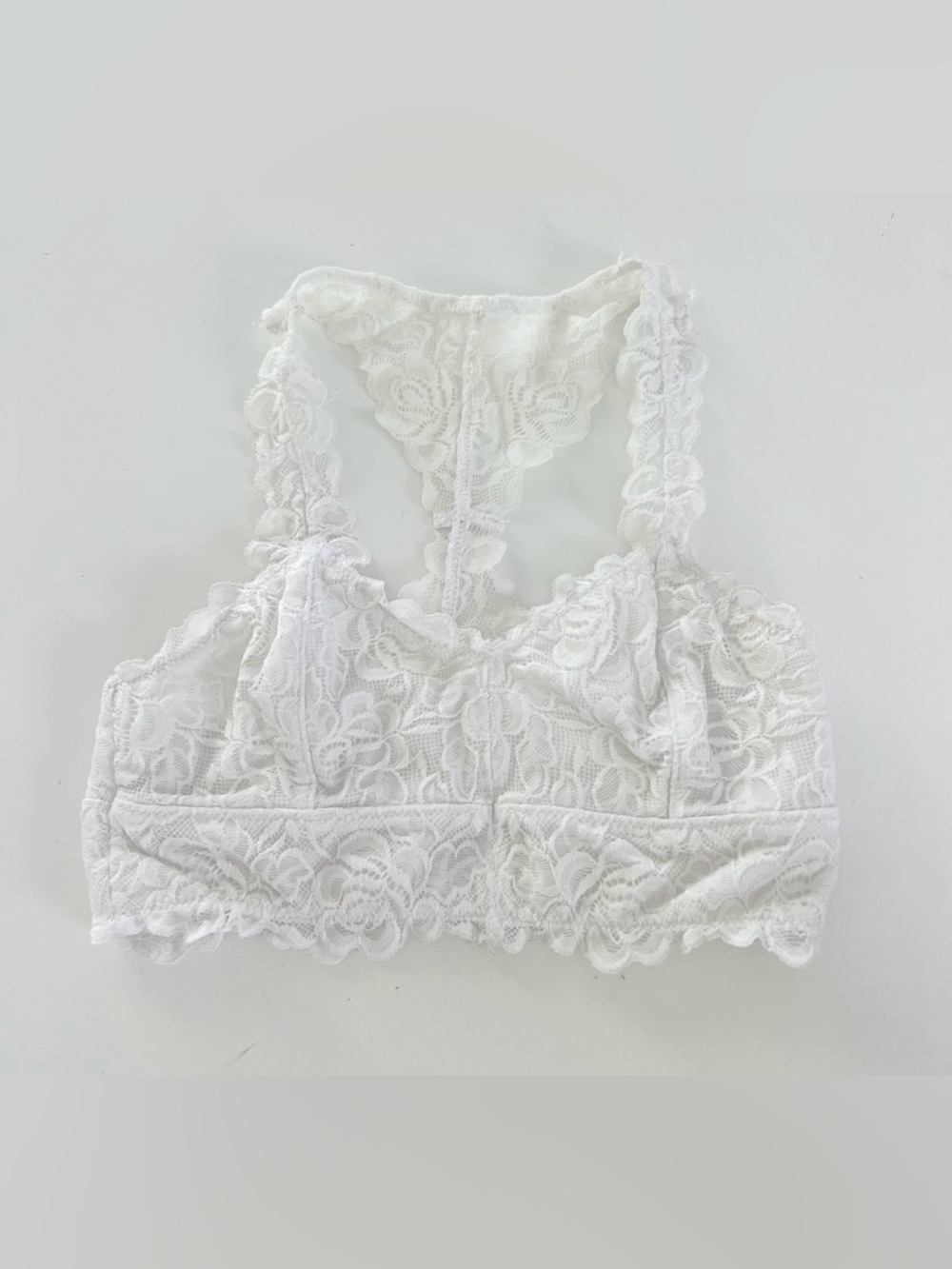 Tucker + Tate White Lace Bralette